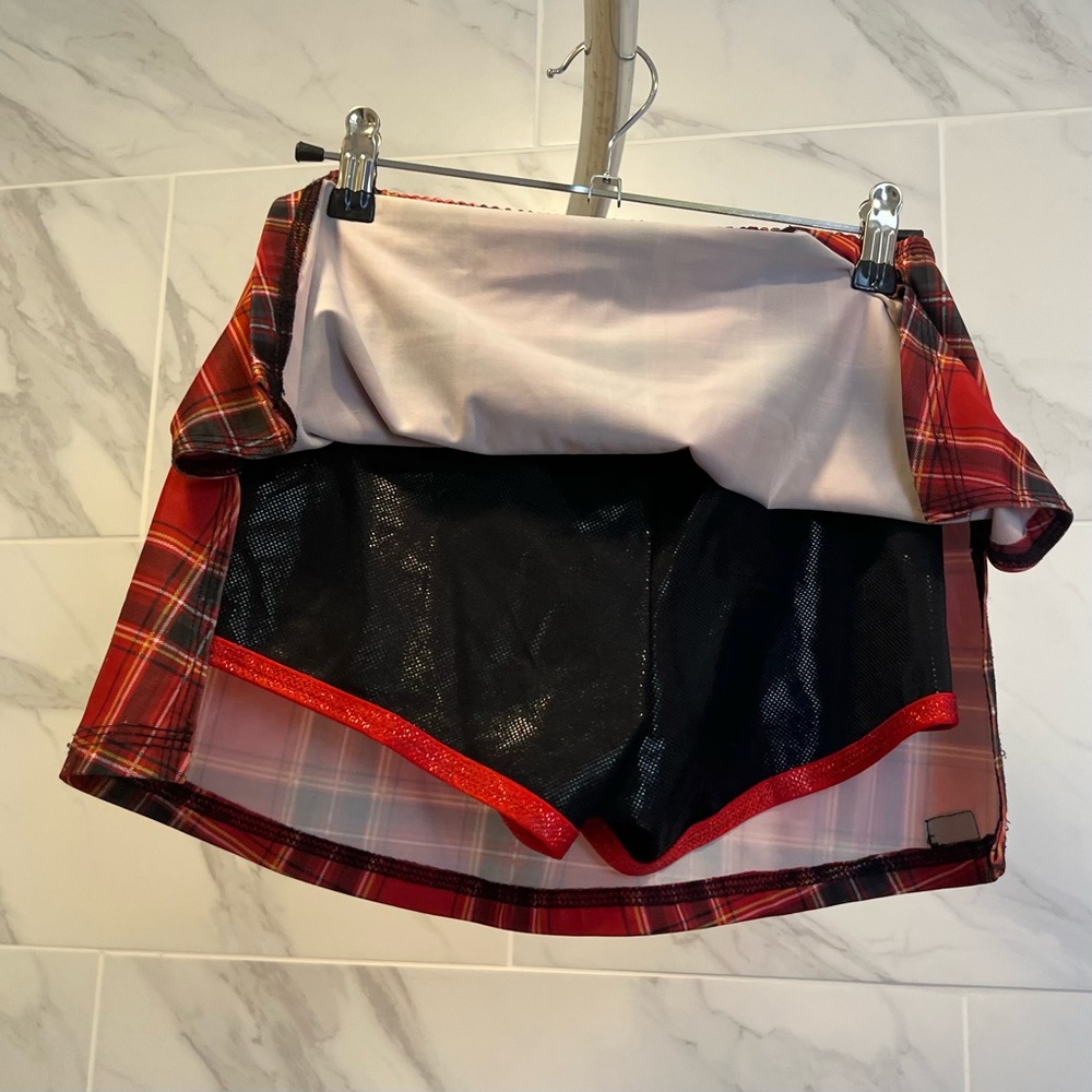 Derby Skinz Skating Pole Skort Skirt